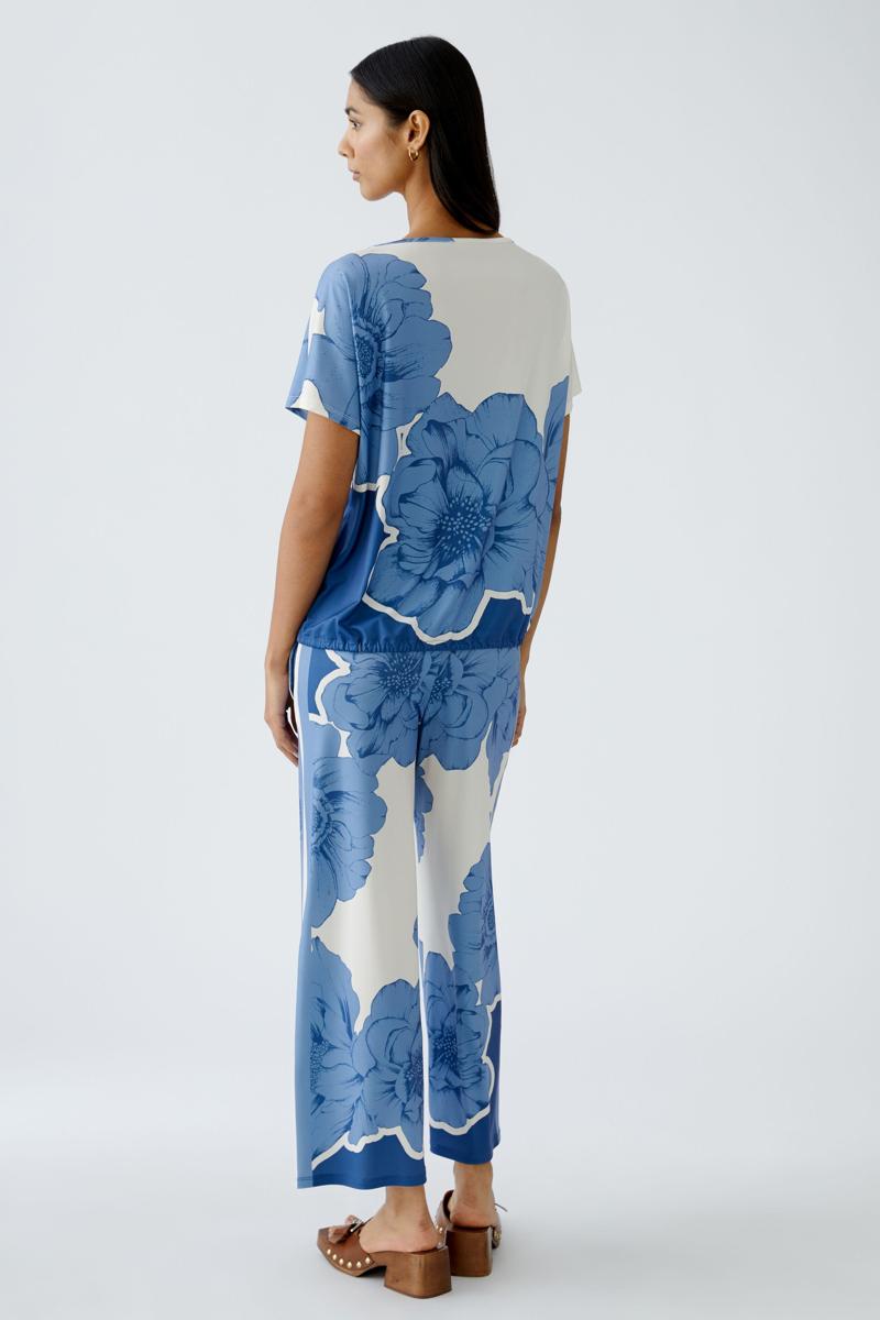 Oui Oui T-Shirt 0093097 Blauw 4