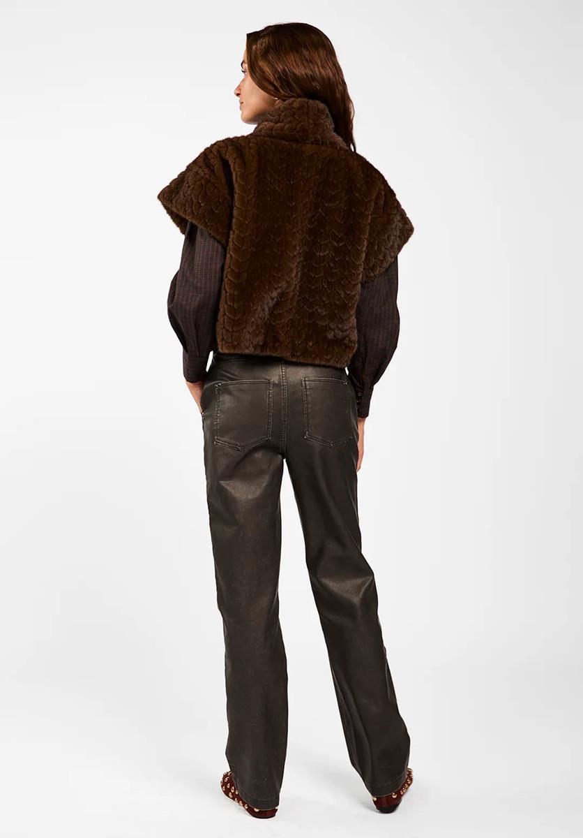 Aaiko Gilet AMALA PES 462 Bruin 3
