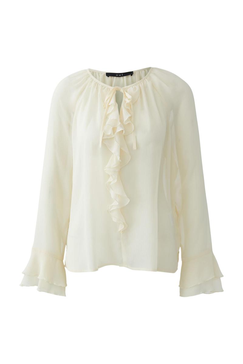 Oui Blouse 0087625 Off-White 1