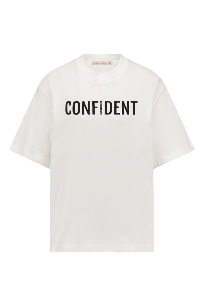 Studio Anneloes Studio Anneloes T-Shirt Klaske confident Wit 1