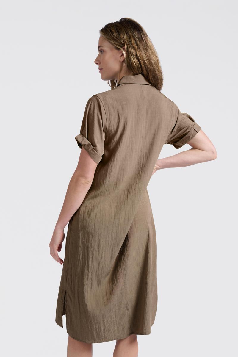 YAYA Jurk 01-601172-505 Bruin 4