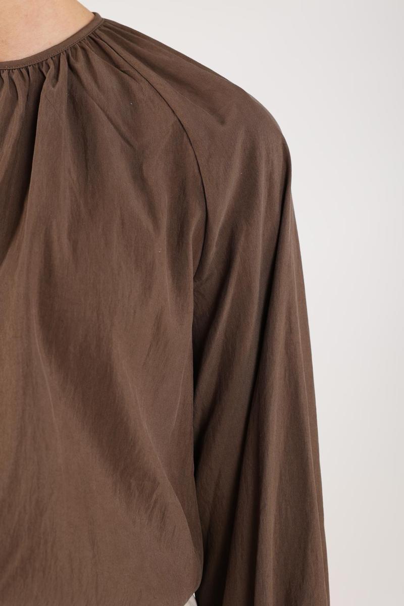 NUKUS Blouse NKF02014 Bruin 4