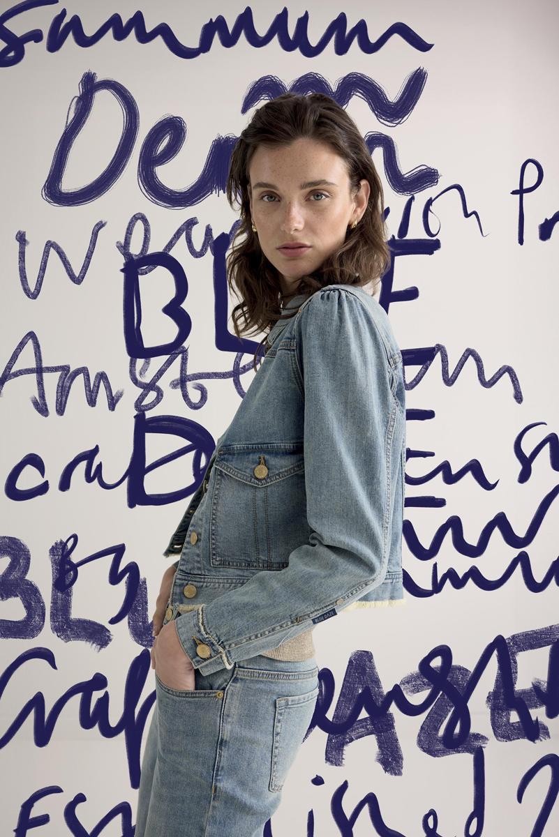 Summum Summum Blazer 1s1229-5127 Blauw 1