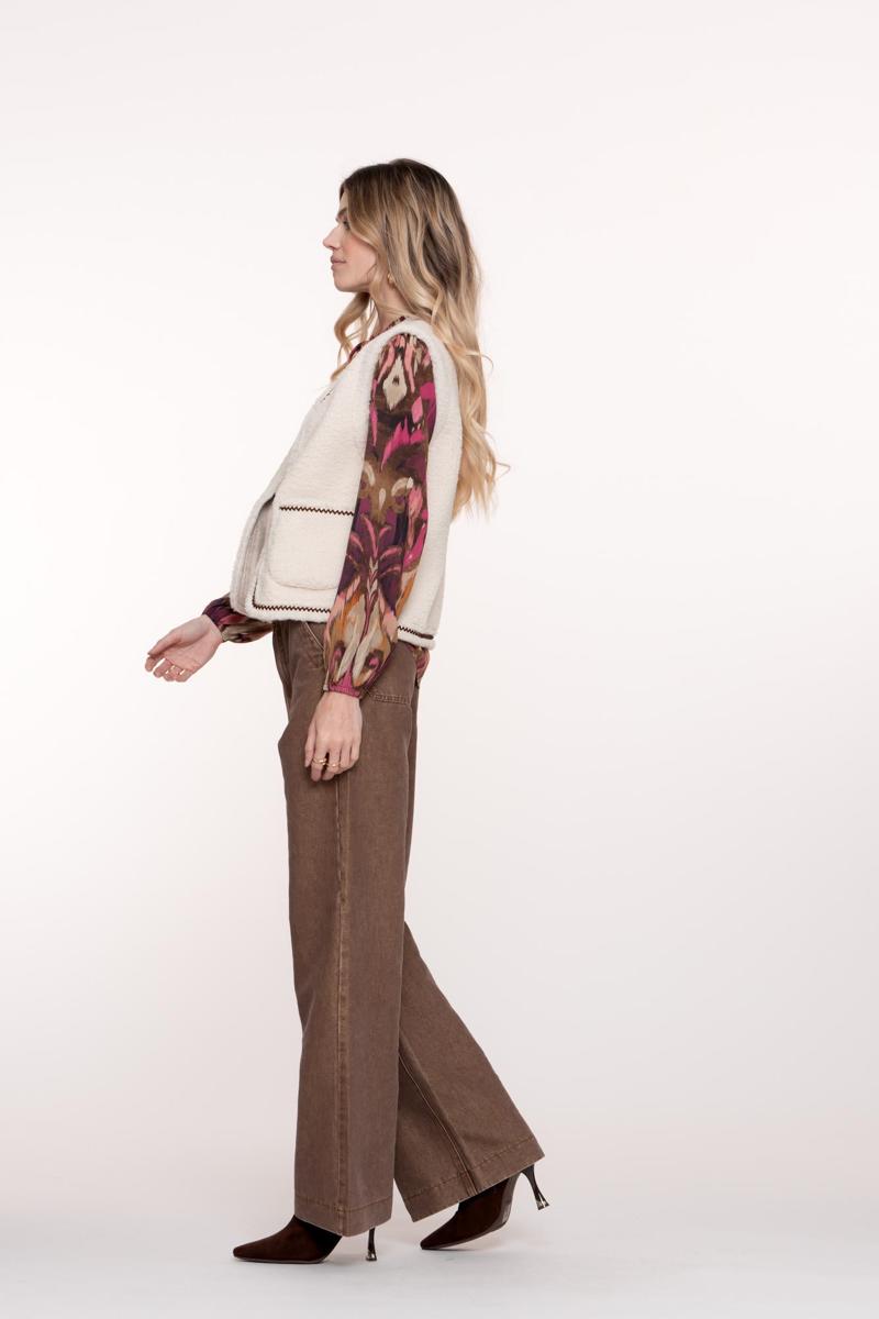 Geisha Jeans 51515-10 Bruin 5