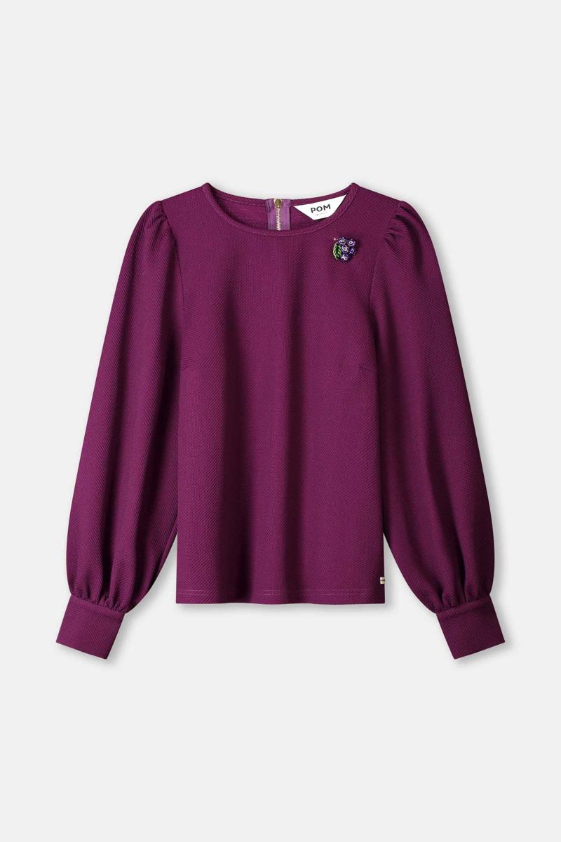 POM Amsterdam Blouse SP9331 Paars 4