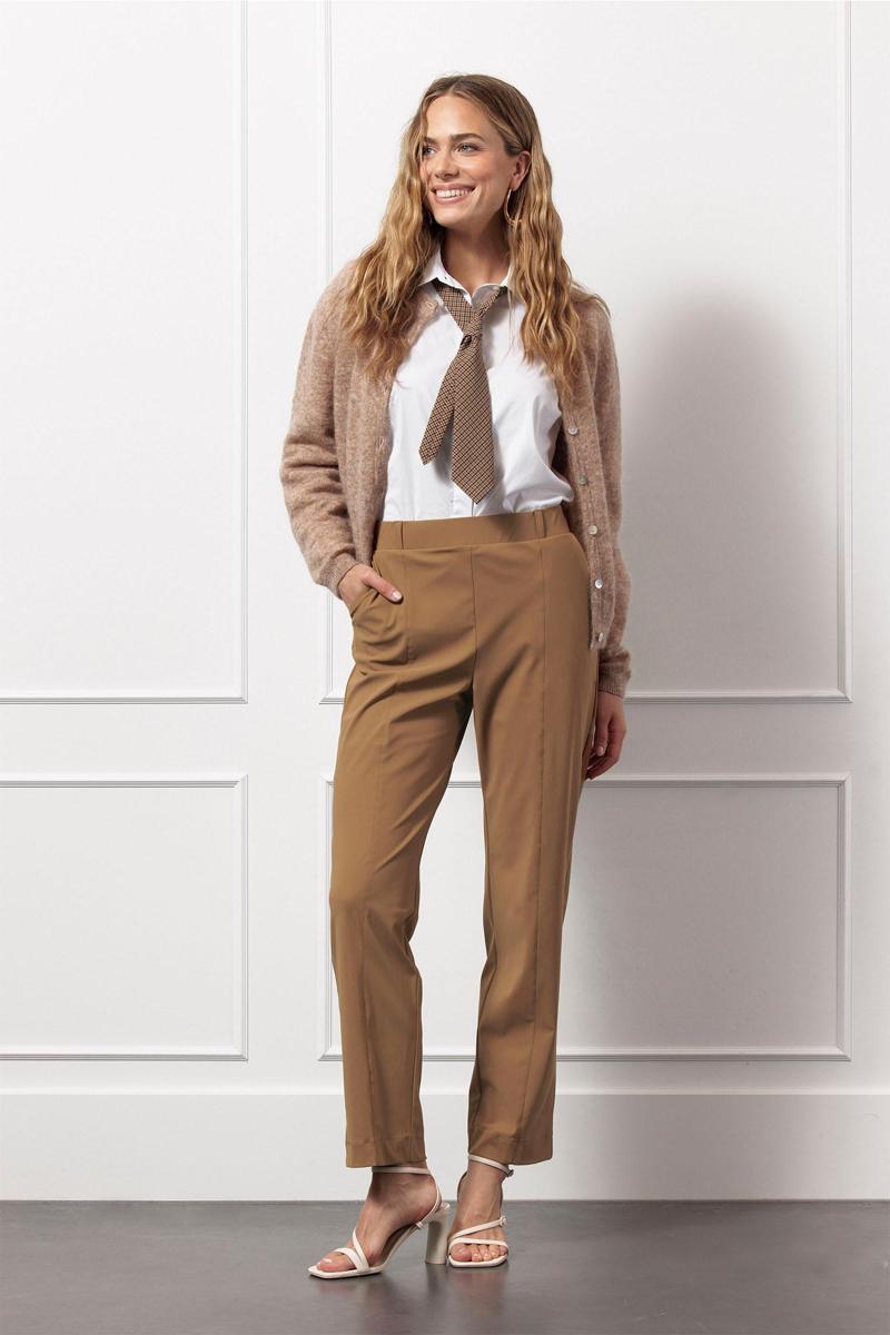 Studio Anneloes Sjaal Tie check Bruin 3