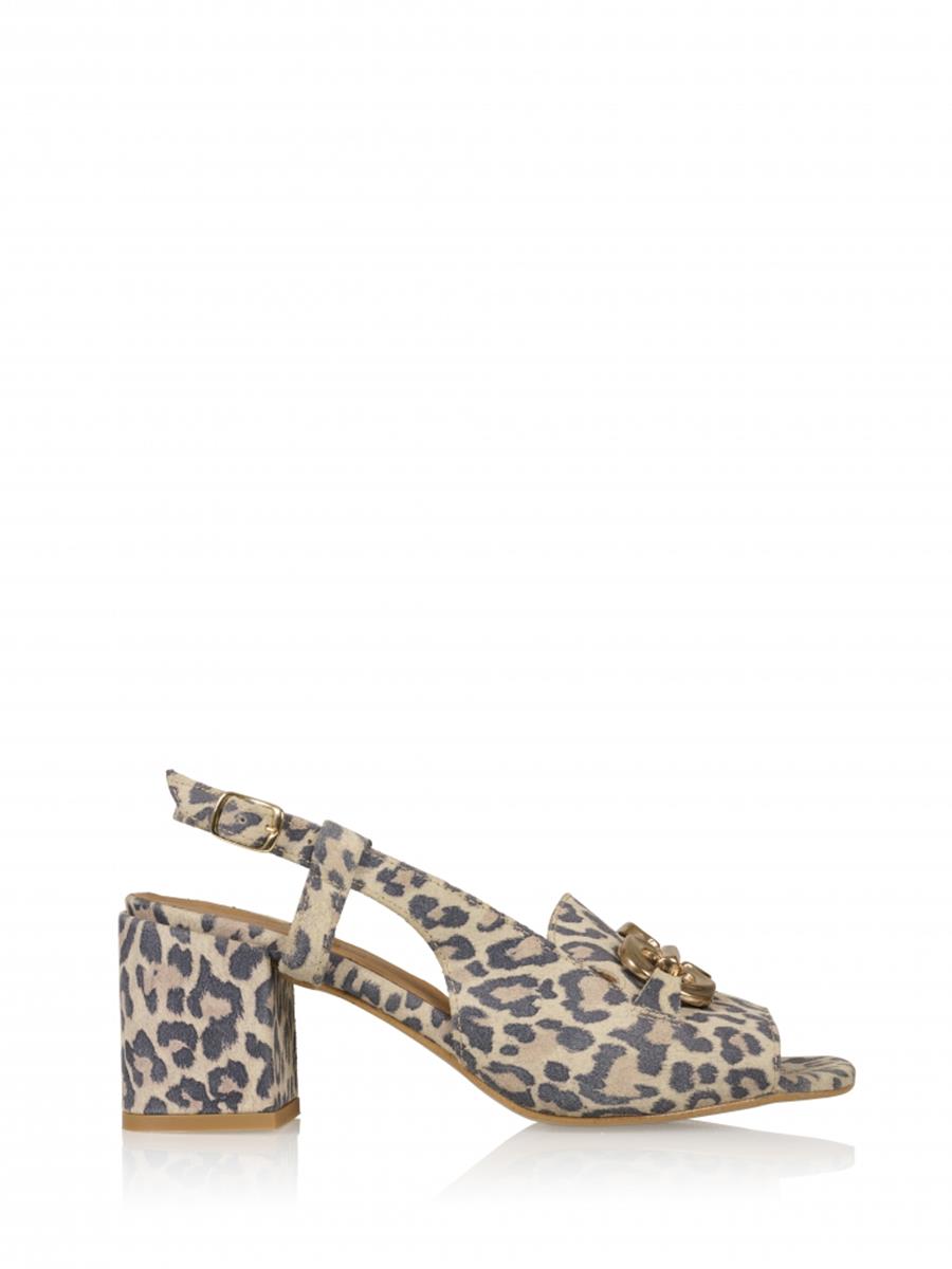 DWRS DWRS Pumps Loire Leopard Beige 1