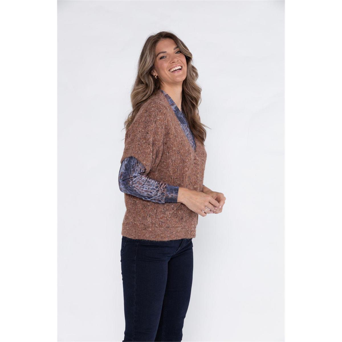 Roberto Sarto Vest 531129 Bruin 4