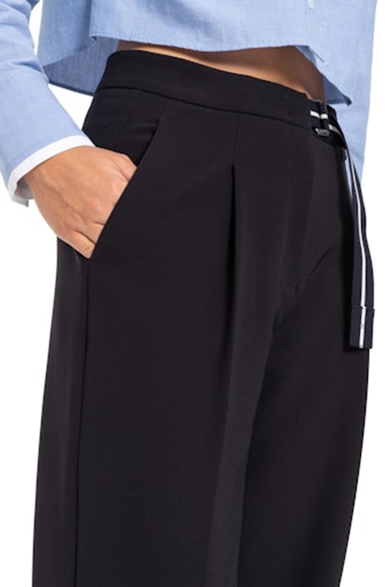 Cambio Cambio Pantalon  Elaine Pleat Blauw 6