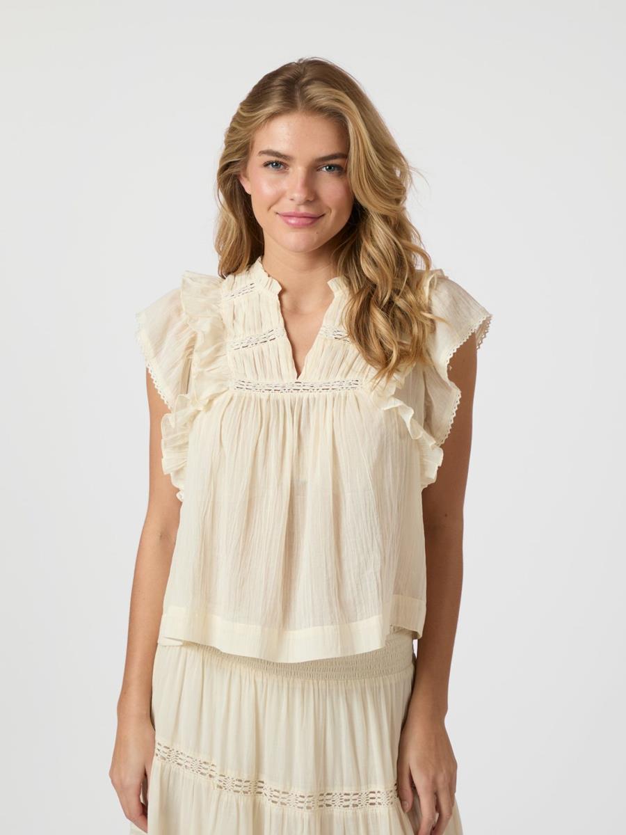 Neo Noir Neo Noir Blouse Jayla Lichtgeel 1