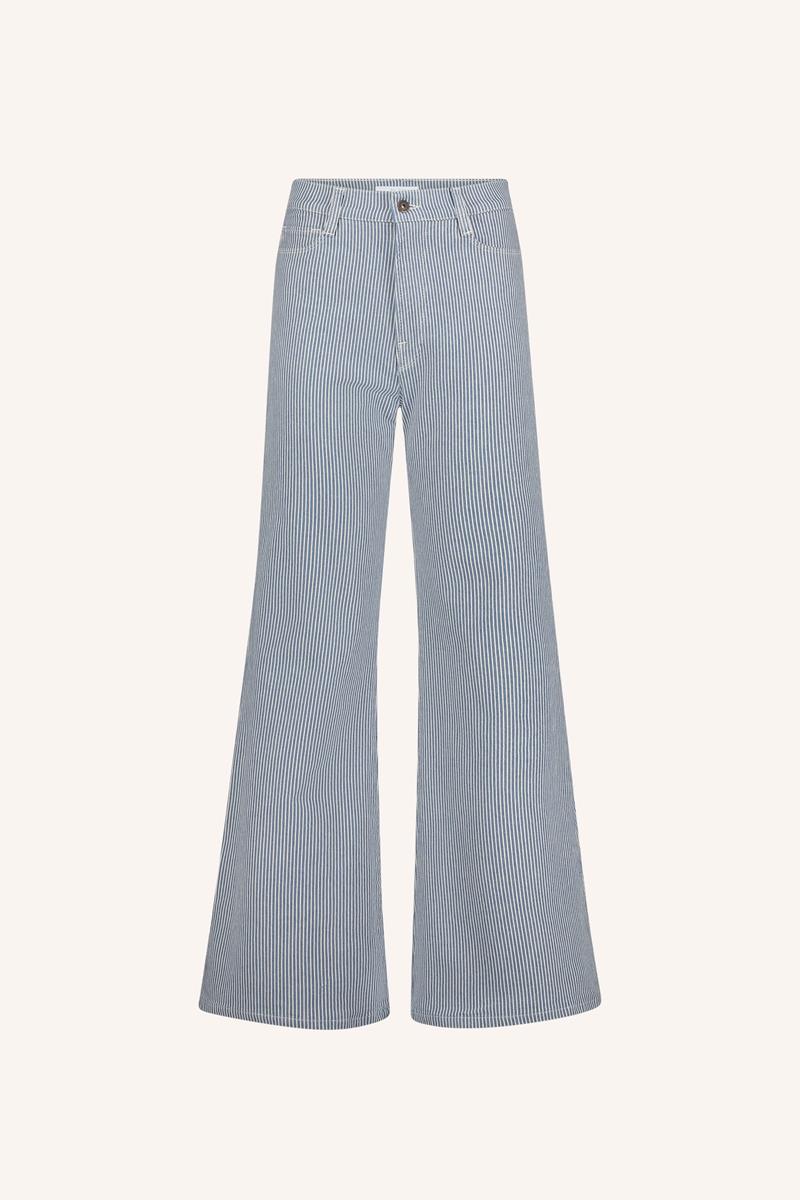 By-Bar By-Bar Jeans Femme Stripe Blauw 2