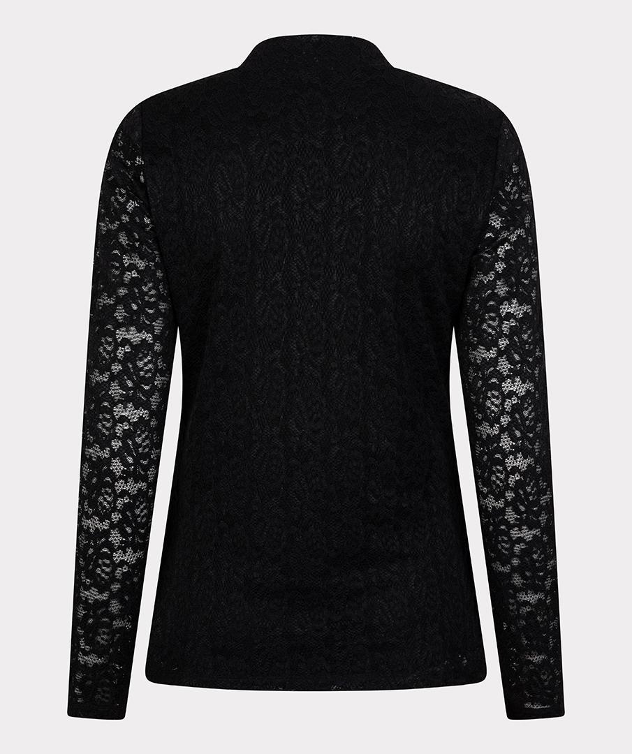 EsQualo Blouse W25.30713 Zwart 2