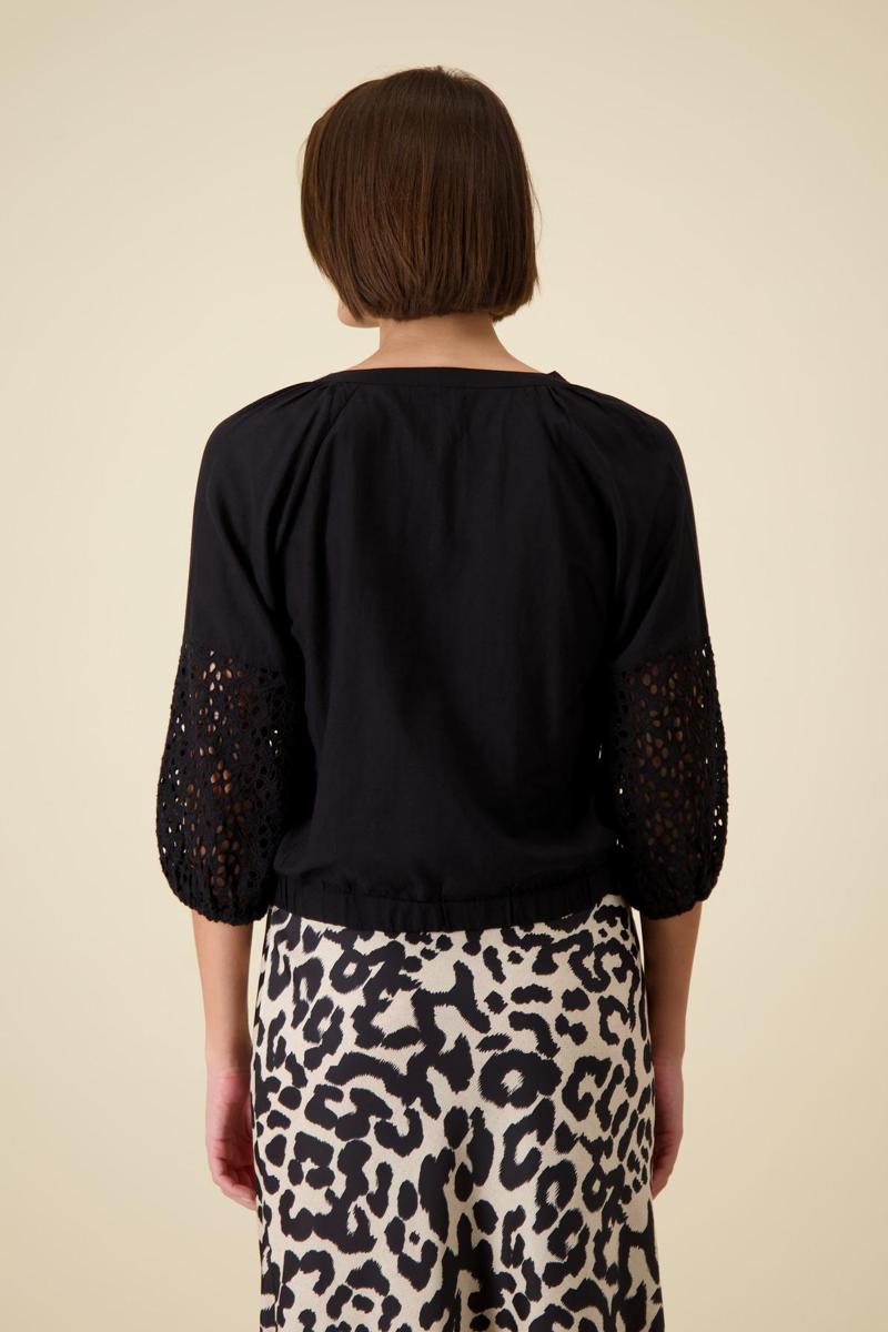 Monari Monari Blouse 409672 Zwart 5
