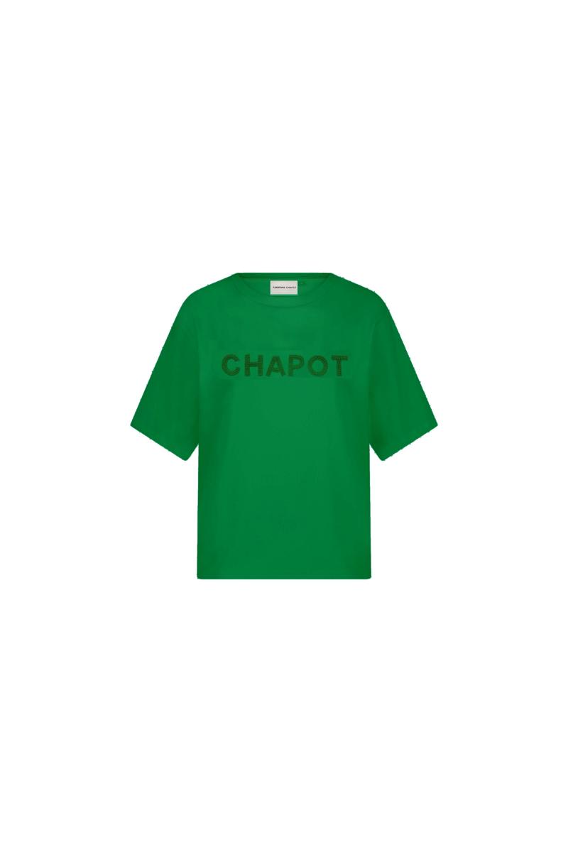 Fabienne Chapot Fabienne Chapot Blouse Pearl T-shirt Groen 2
