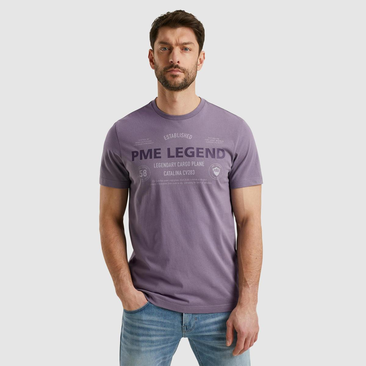 PME Legend PME Legend T-Shirt PTSS2502560 Lila 3