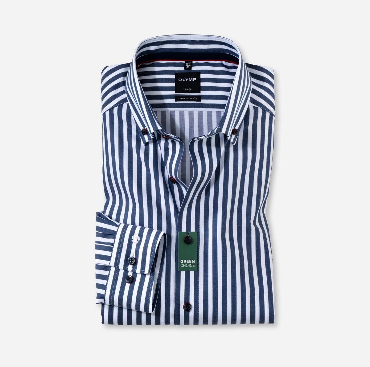 Olymp Overhemd 132284 Blauw 2