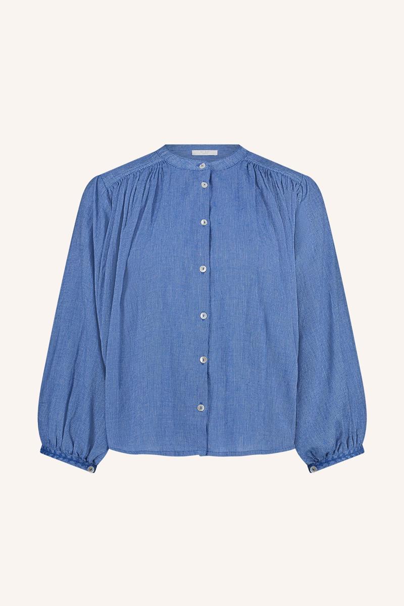 By-Bar By-Bar Blouse Becky Athia Blous Blauw 2