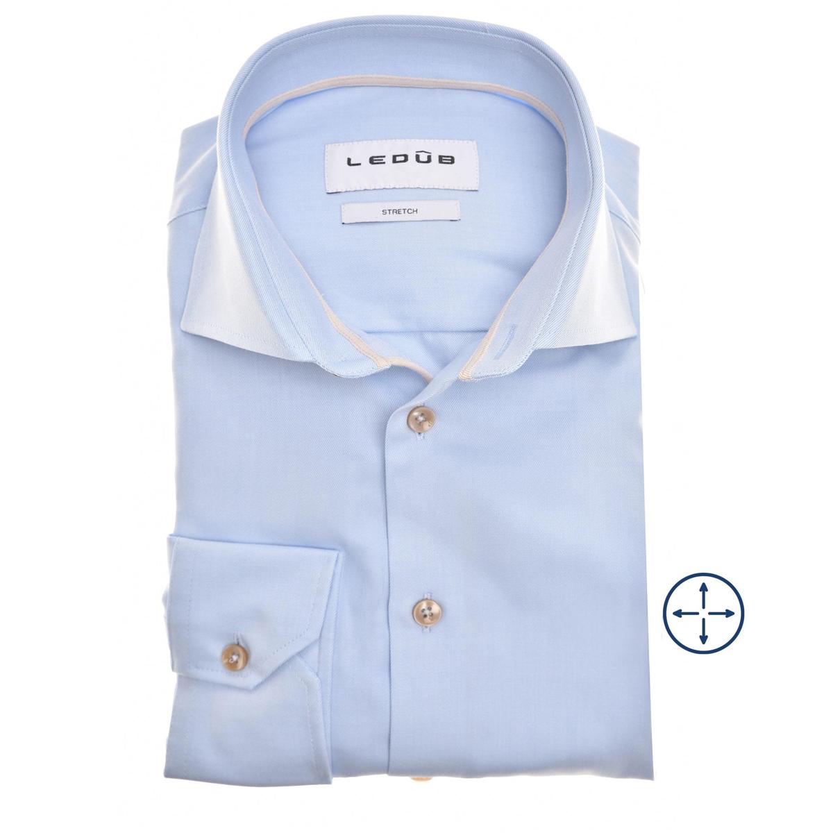 Ledûb Ledûb Overhemd 0142832 Blauw 1
