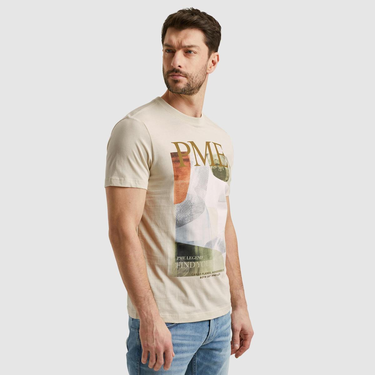 PME Legend PME Legend T-Shirt PTSS2504587 Off-White 6
