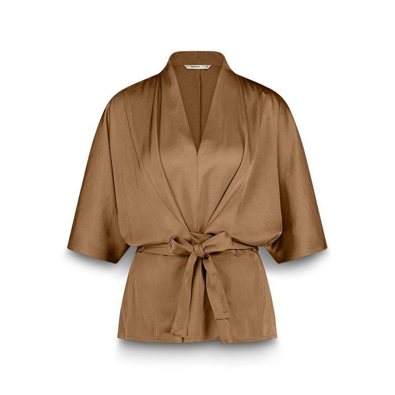 Summum Summum Blouse 2s3297-11817 Bruin 1