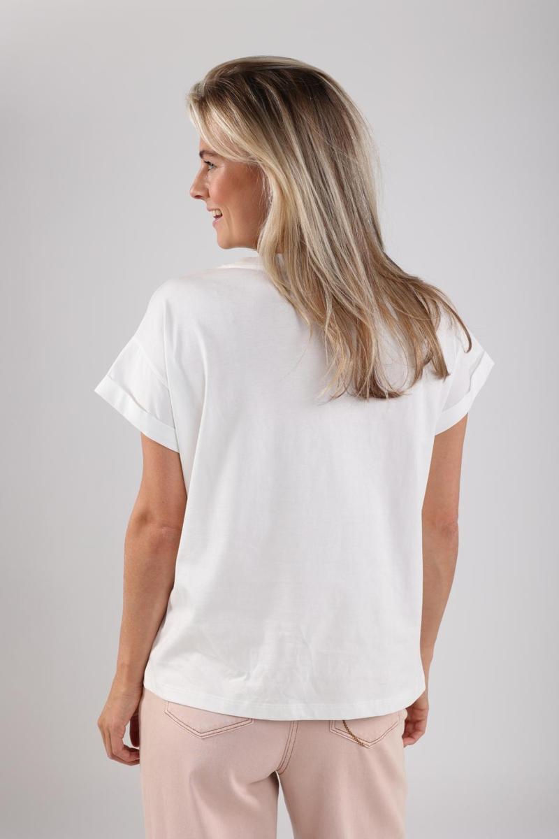 NUKUS NUKUS T-Shirt NKS04001 Wolwit 5