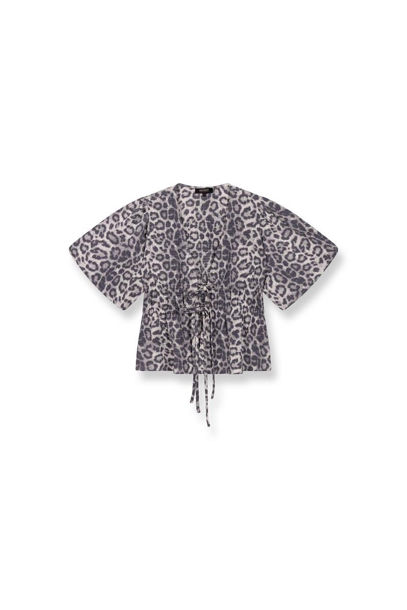 Refined Department Refined Department Blouse Poppy Grijs 2