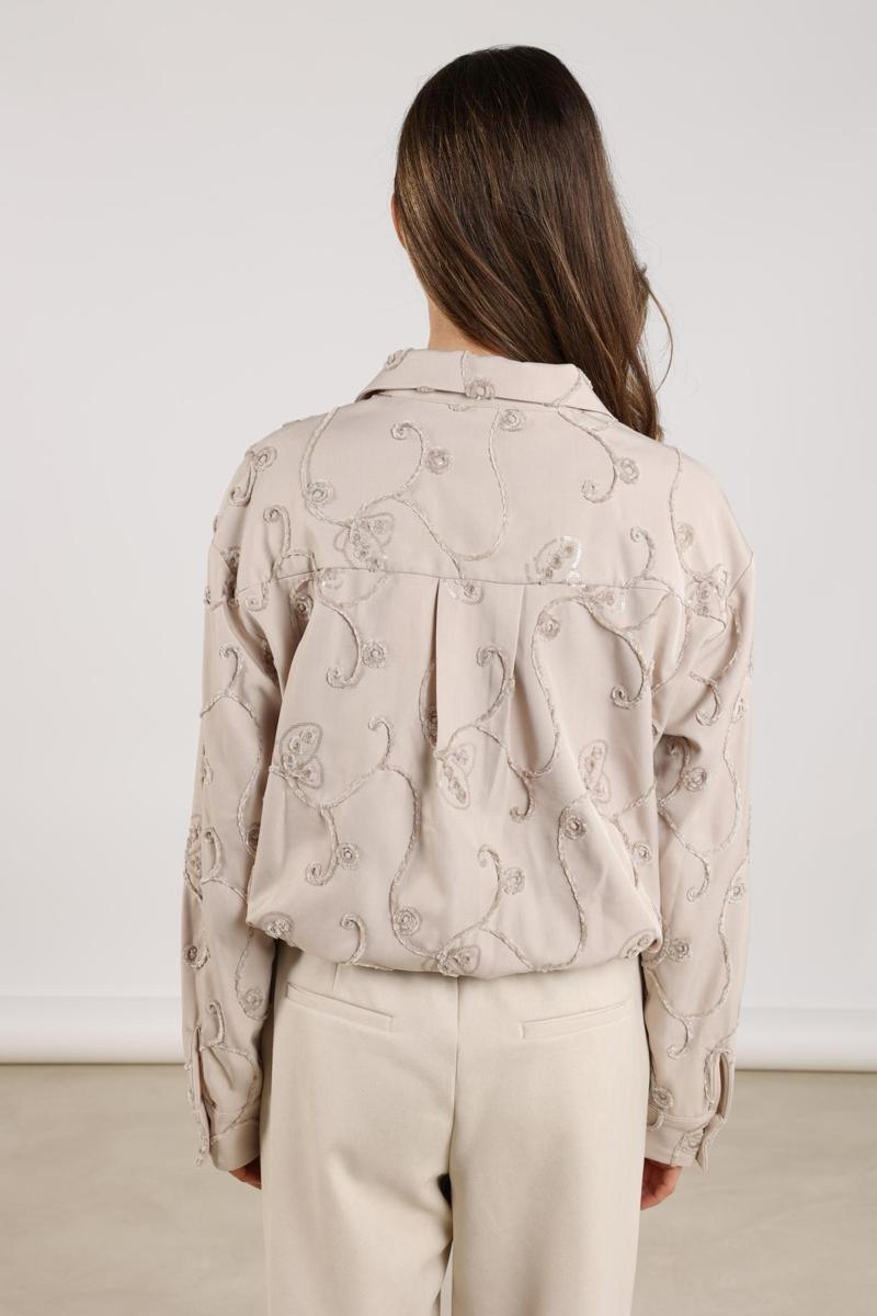 NUKUS Blouse NKF02054 Beige 3