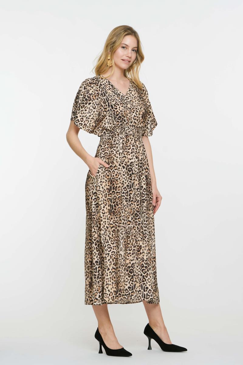 Geisha Geisha Jurk 57092-20 Beige 5
