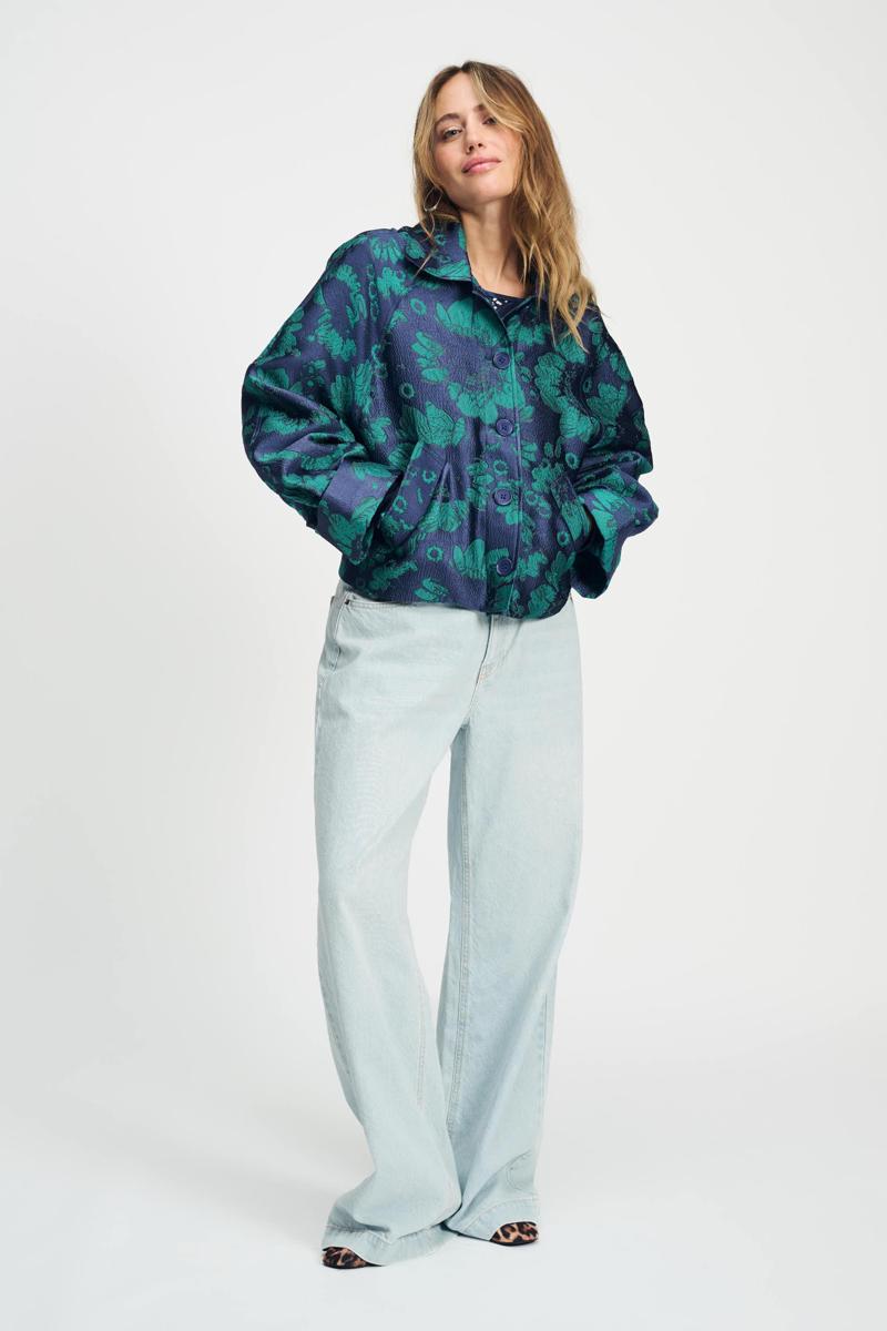 POM Amsterdam POM Amsterdam Blazer SP9061 Blauw 4