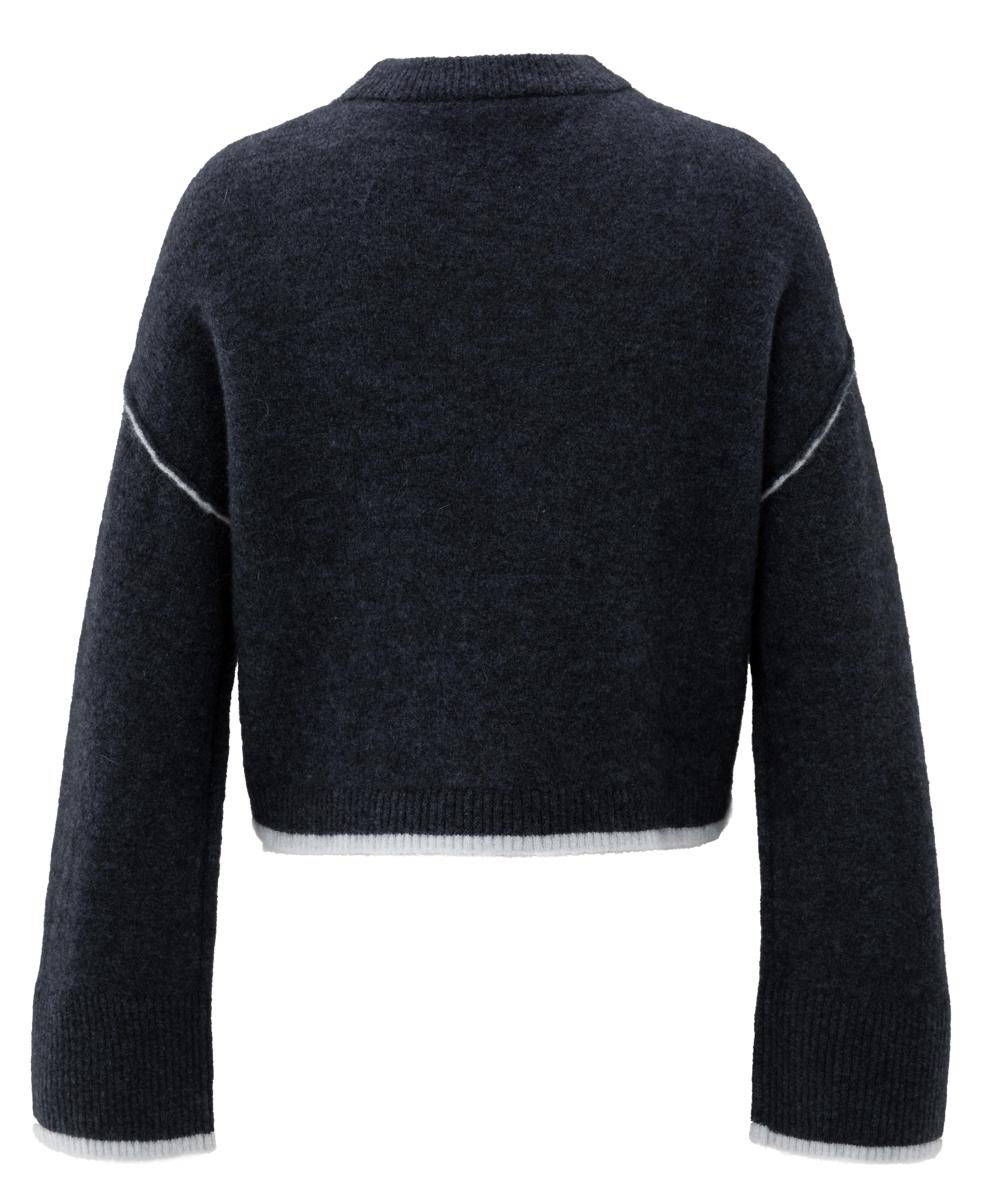 YAYA Trui 01-000519-510 Blauw 2