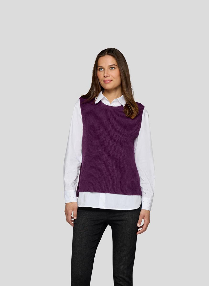 Rabe Vest 55-221700 Paars 3