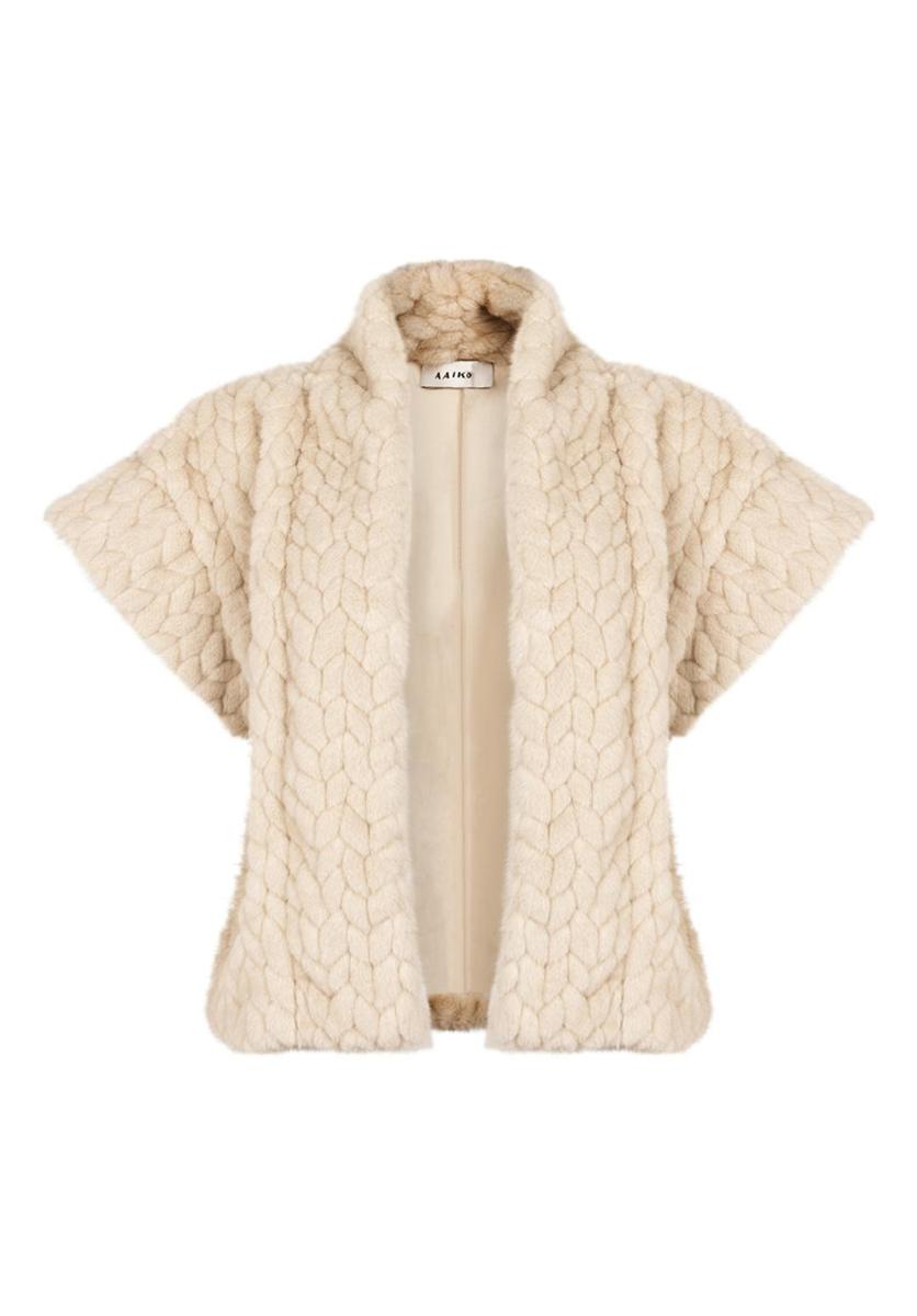 Aaiko Gilet AMALA PES 598 Off-White 1