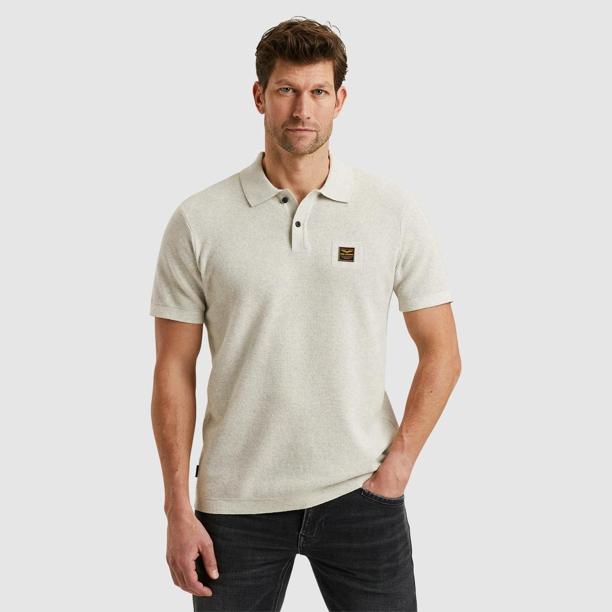 PME Legend PME Legend Polo PPSS2502853 Lichtgrijs 3