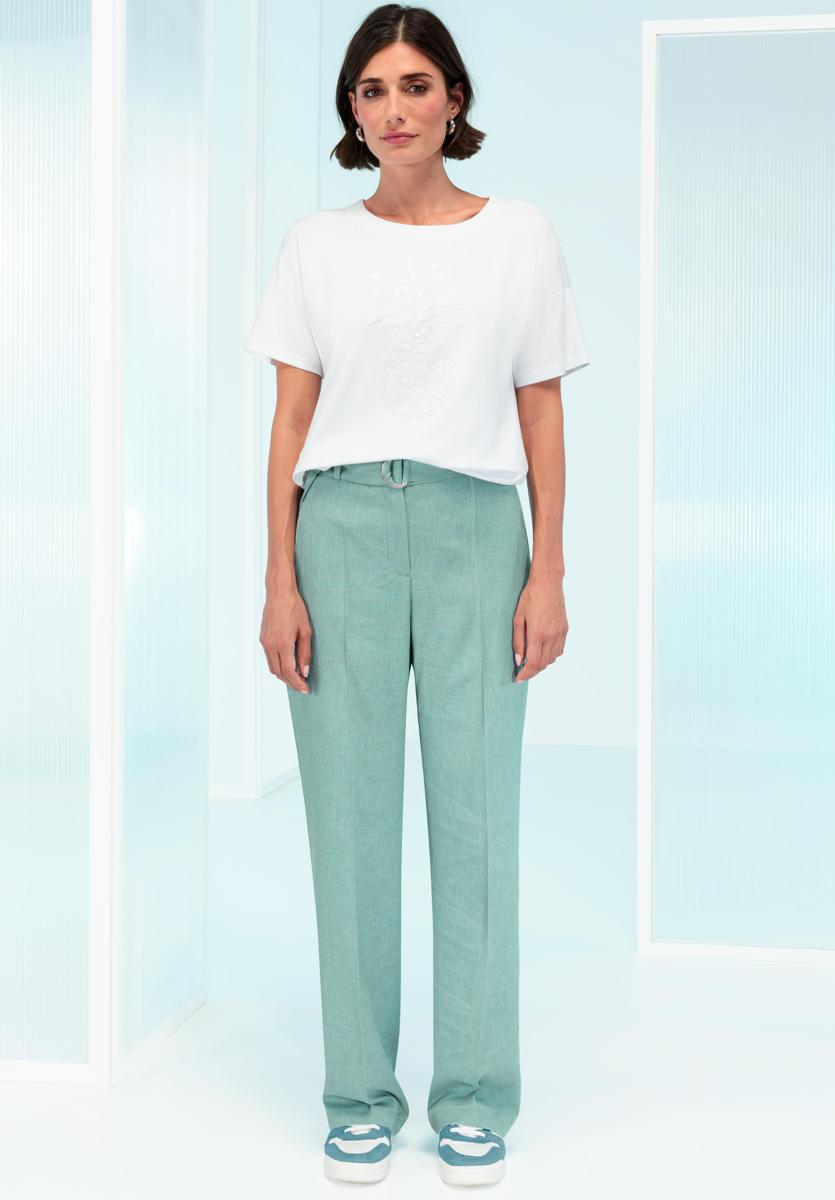 Bianca Bianca Pantalon 50028 Groen 3
