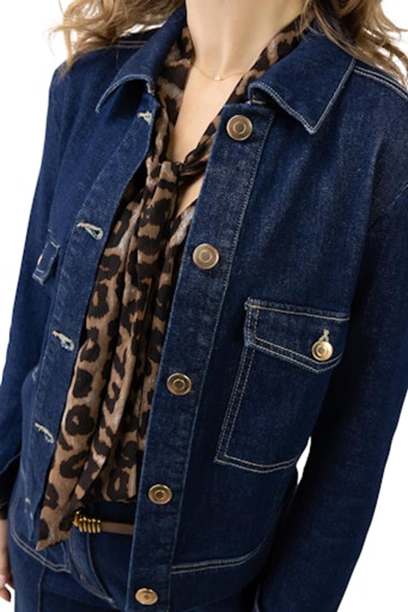 Label DOT Blazer Damica Blauw 4