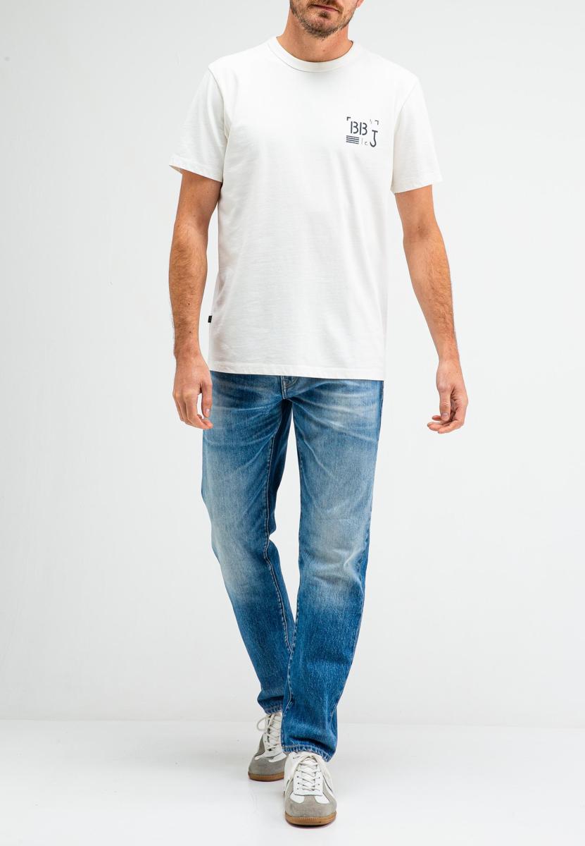 Butcher of Blue Butcher of Blue T-Shirt M2512004 Wit 5