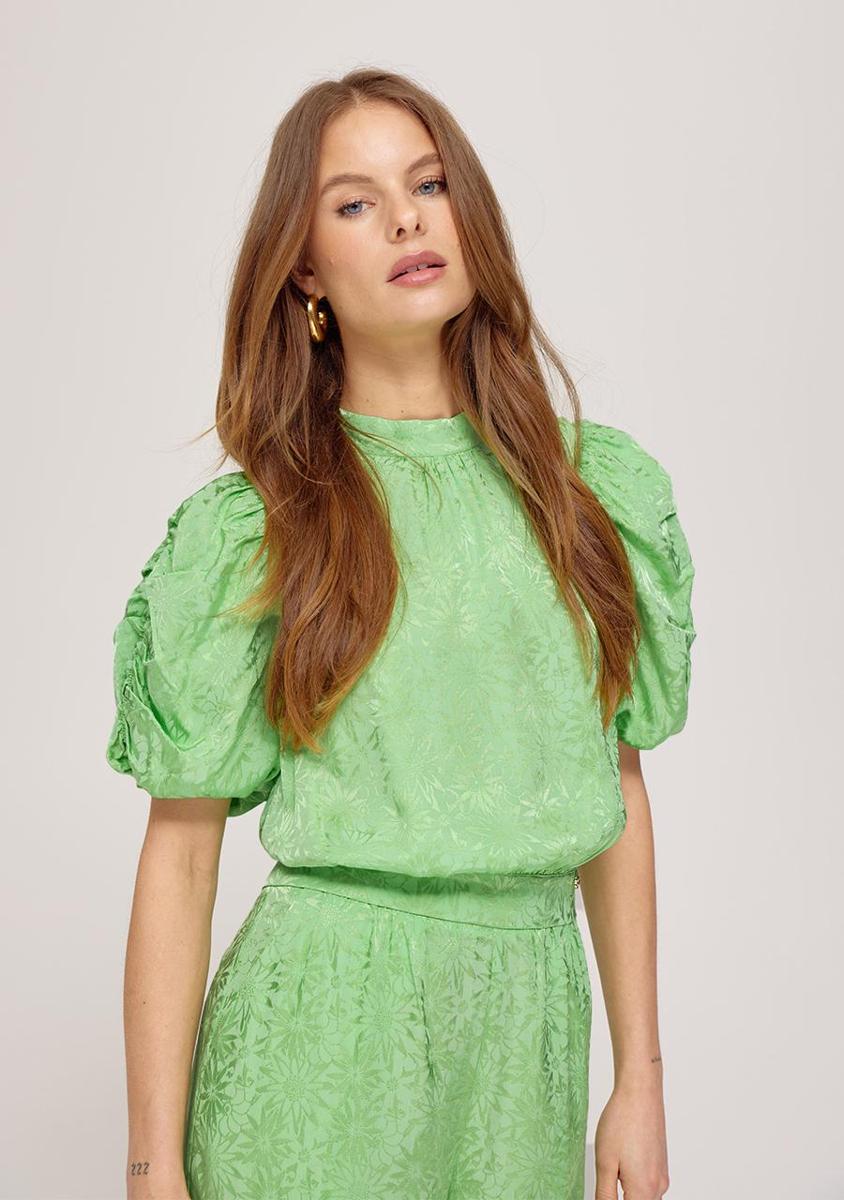 Harper & Yve Harper & Yve Blouse SS25J400 Groen 1