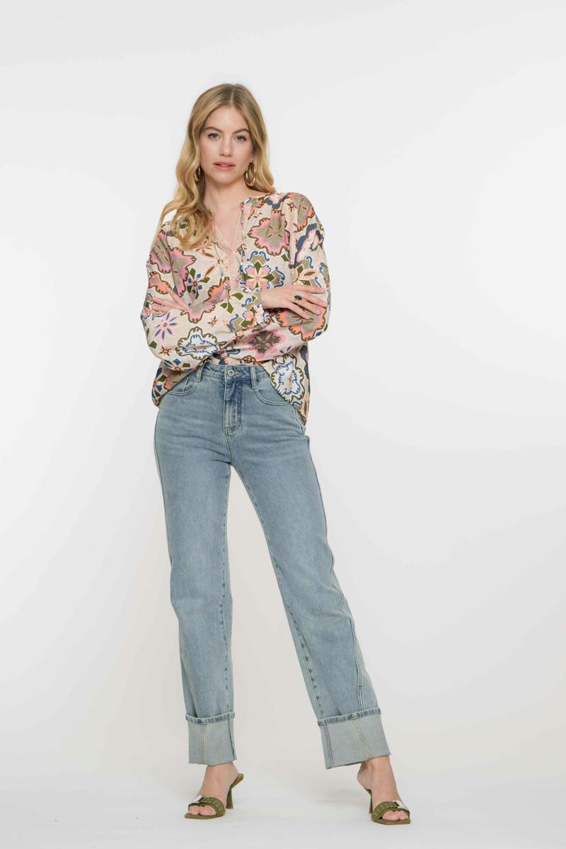 Geisha Geisha Jeans 51045-10 Blauw 1