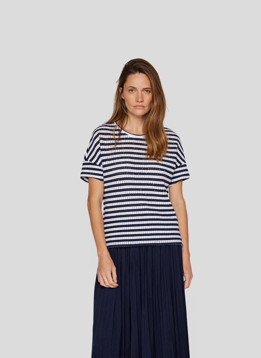 Rabe Rabe T-Shirt 54-223355 Blauw 6