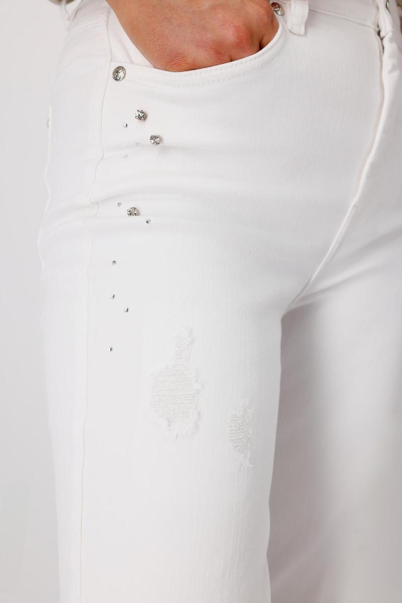 Monari Monari Jeans 409942 Off-White 6
