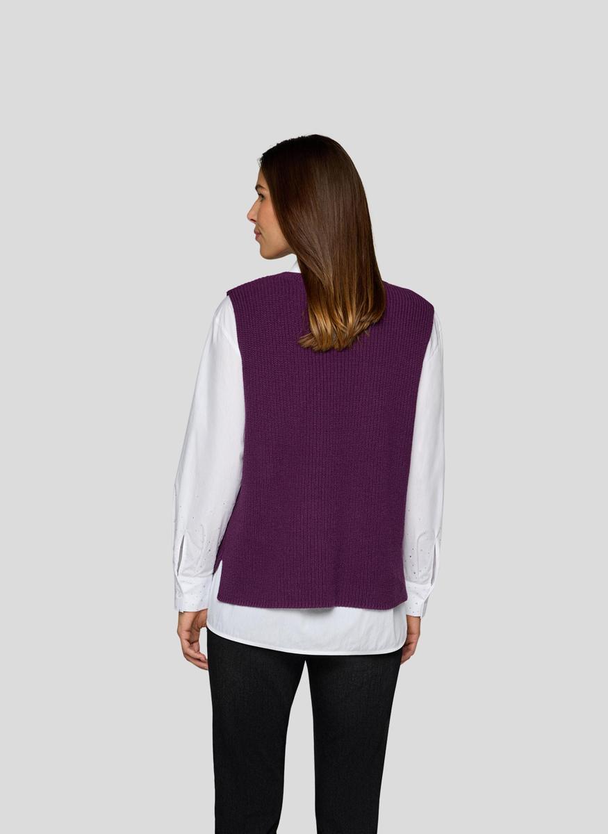 Rabe Vest 55-221700 Paars 6