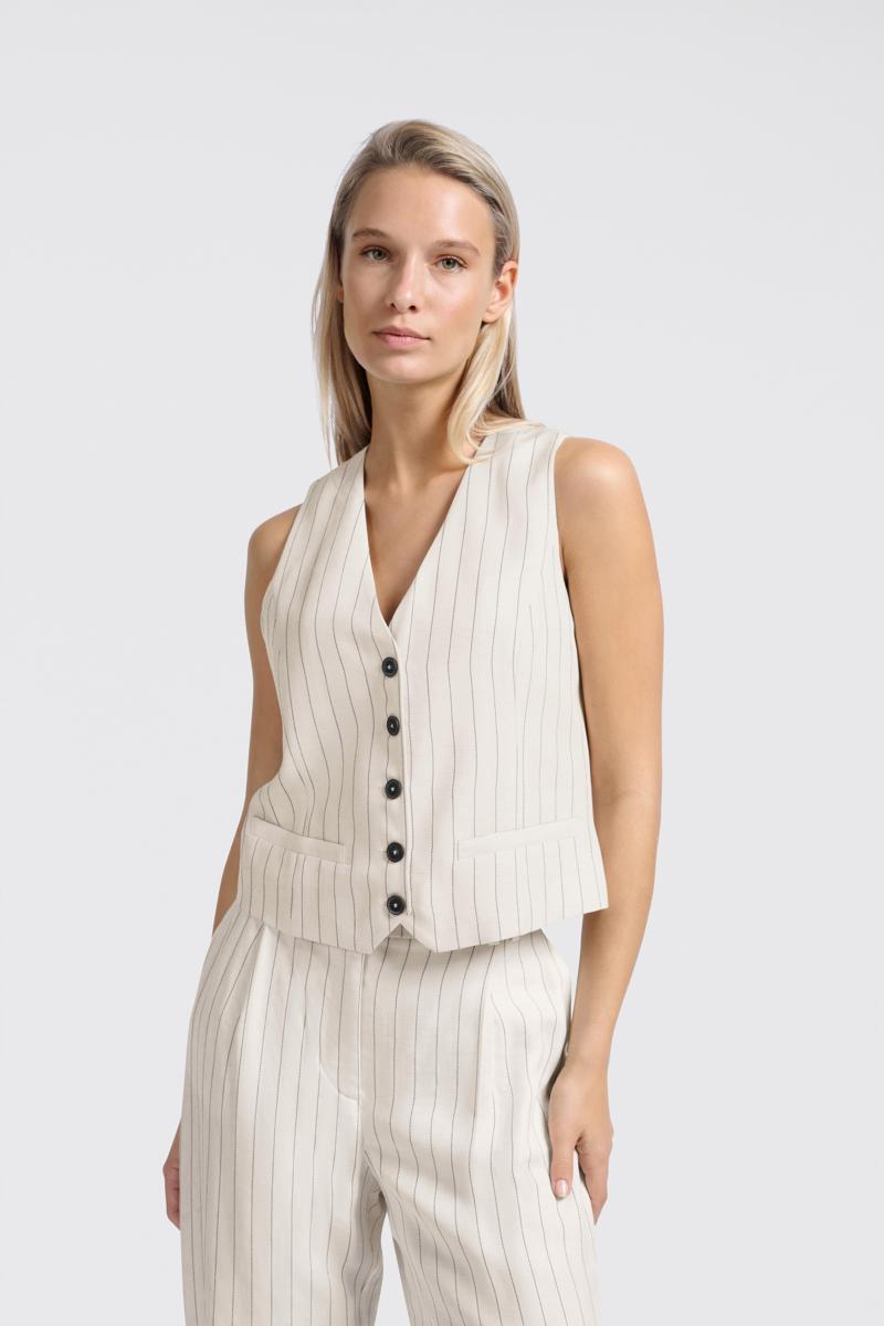YAYA Gilet 01-521003-505 Beige 3
