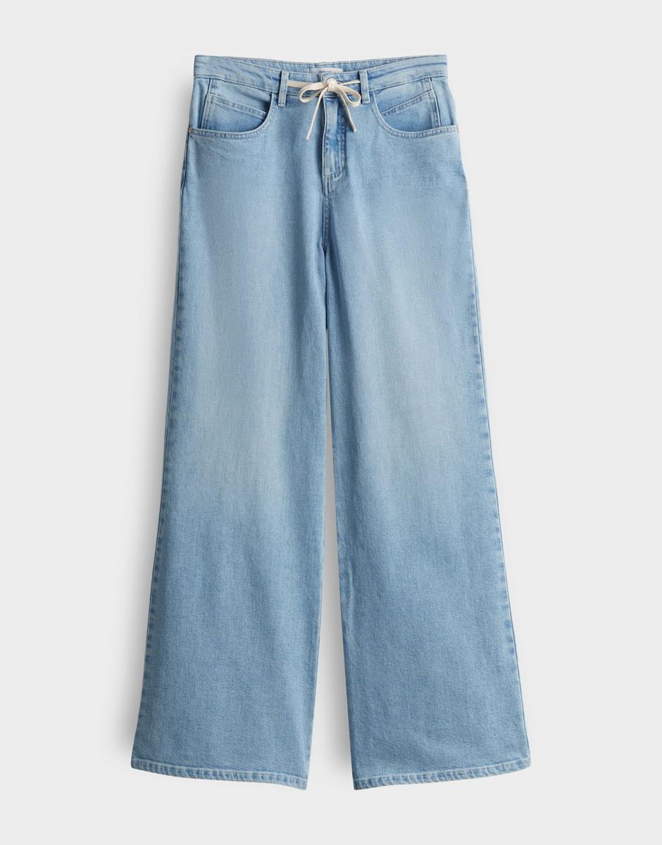 OPUS Jeans Miva Palazzo Paris Blauw 2