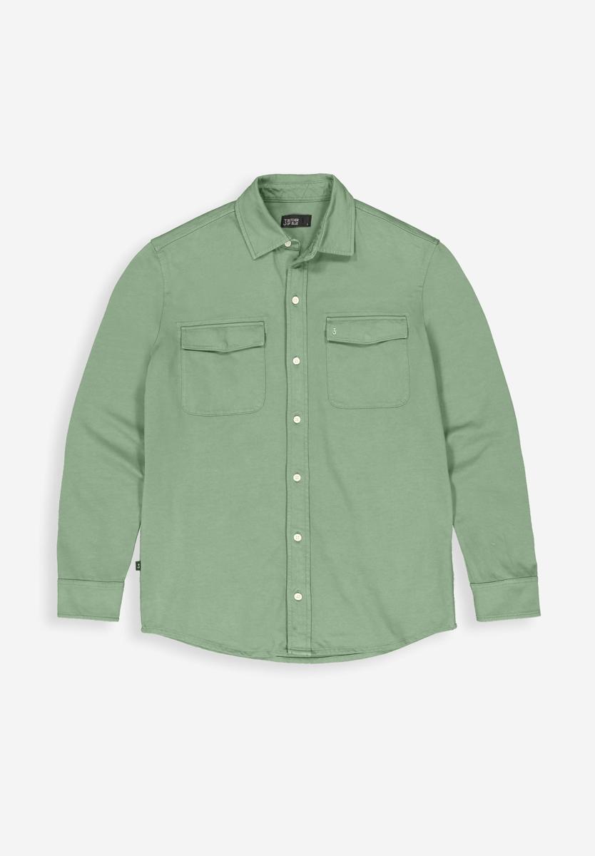 Butcher of Blue Butcher of Blue Overshirt M2514021 Groen 1