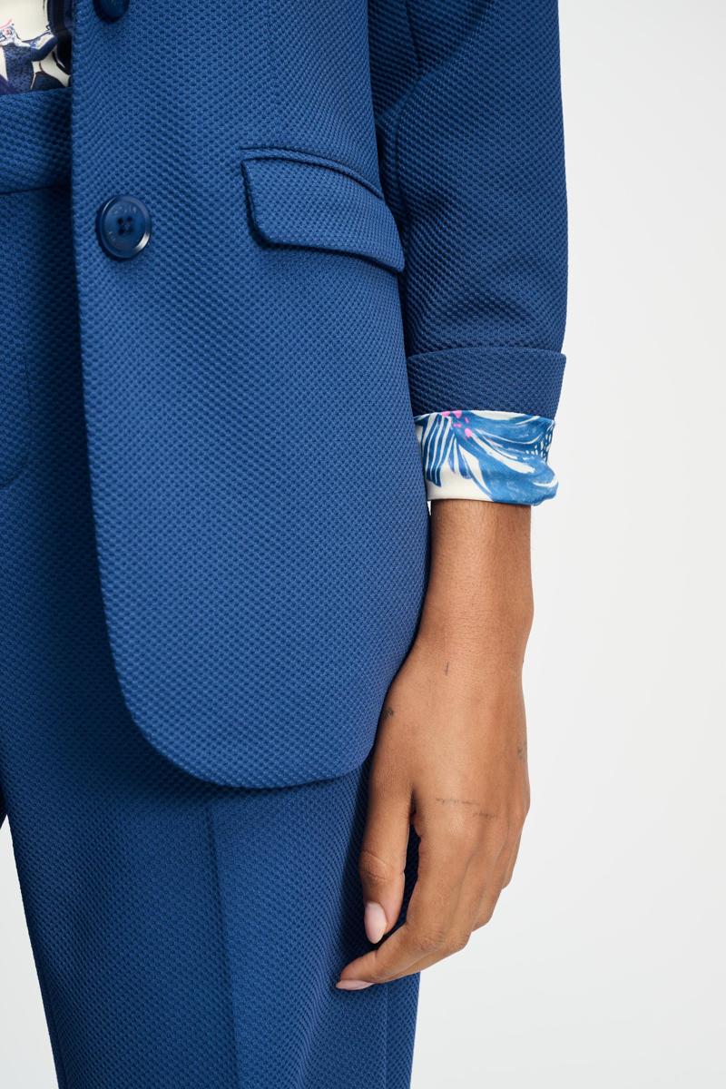 POM Amsterdam POM Amsterdam Blazer SP9060 Blauw 4