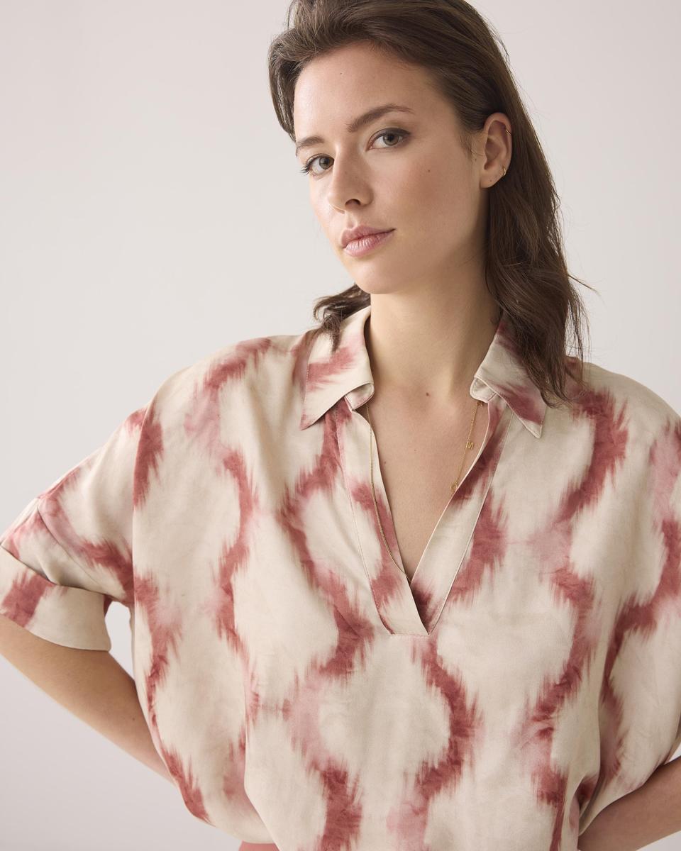 Summum Summum Blouse 2s3281-12174 Roze 2