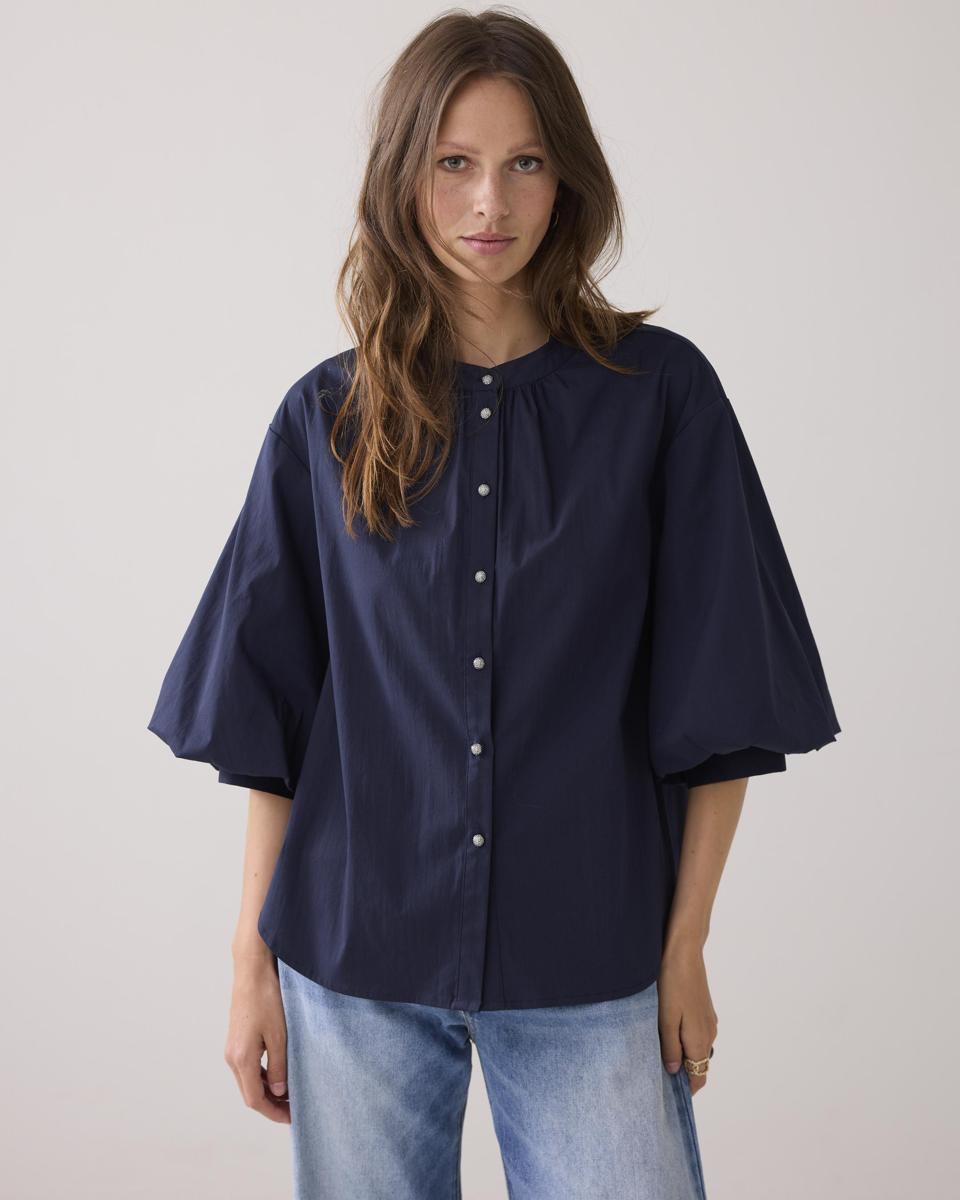 Summum Blouse 2s3325-12310 Blauw 1