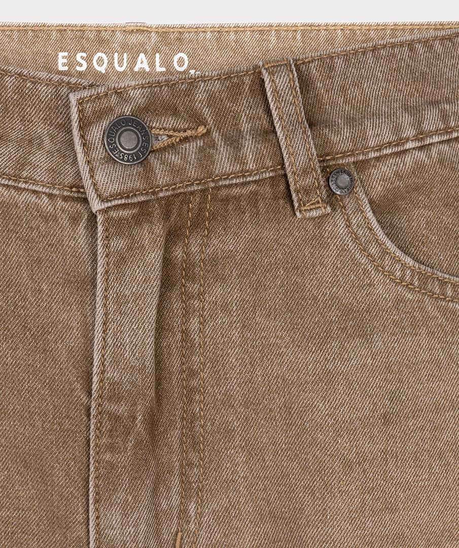 EsQualo Jeans F25.12504 Taupe 3