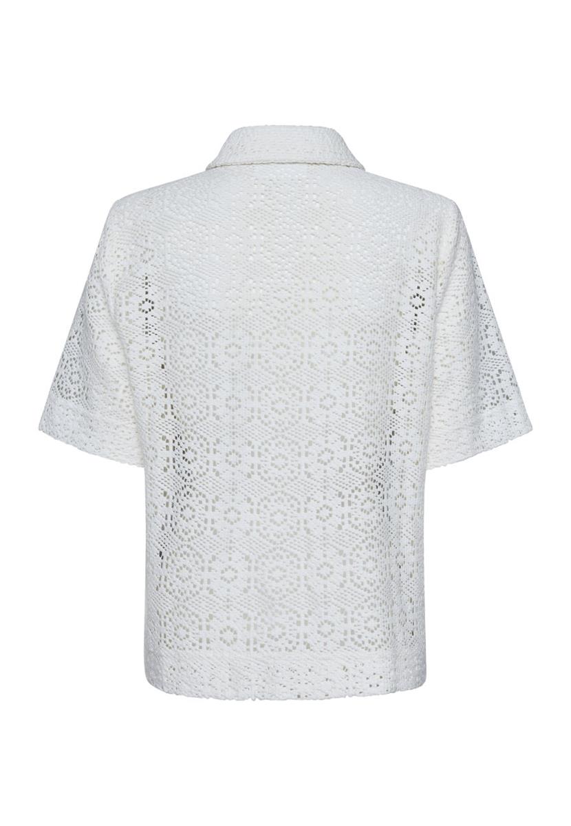 Sisters Point T-Shirt Elsia-Sh.ss Off-White 4