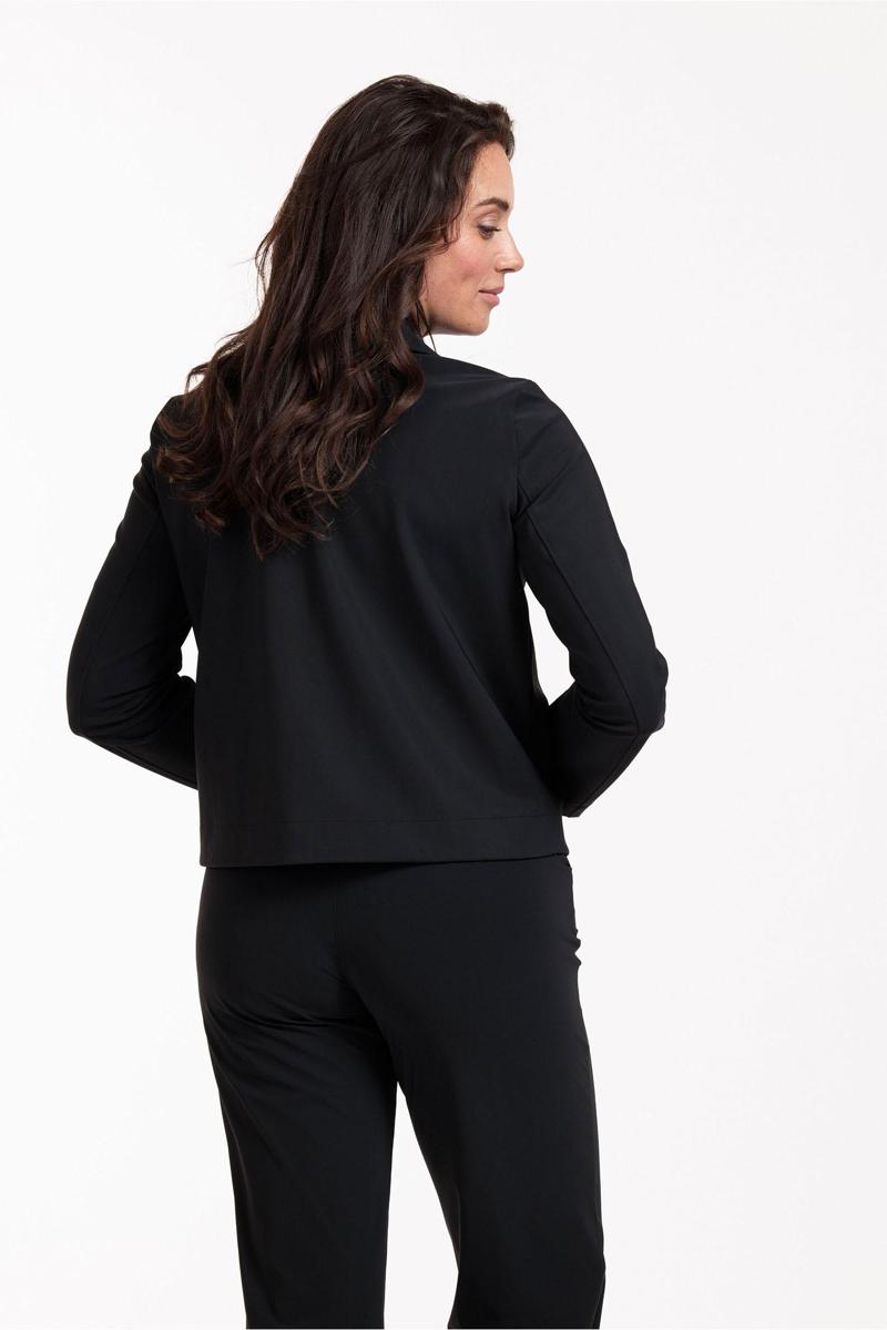 Studio Anneloes Studio Anneloes Blazer Claire bonded jac Zwart 4